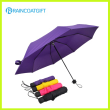 Изготовленные на заказ Выдвиженческие и рекламируя маленький карман складной зонтик